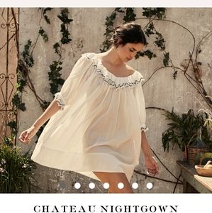 ISO Doen Chateau Nightgown Dress in White Xs or S